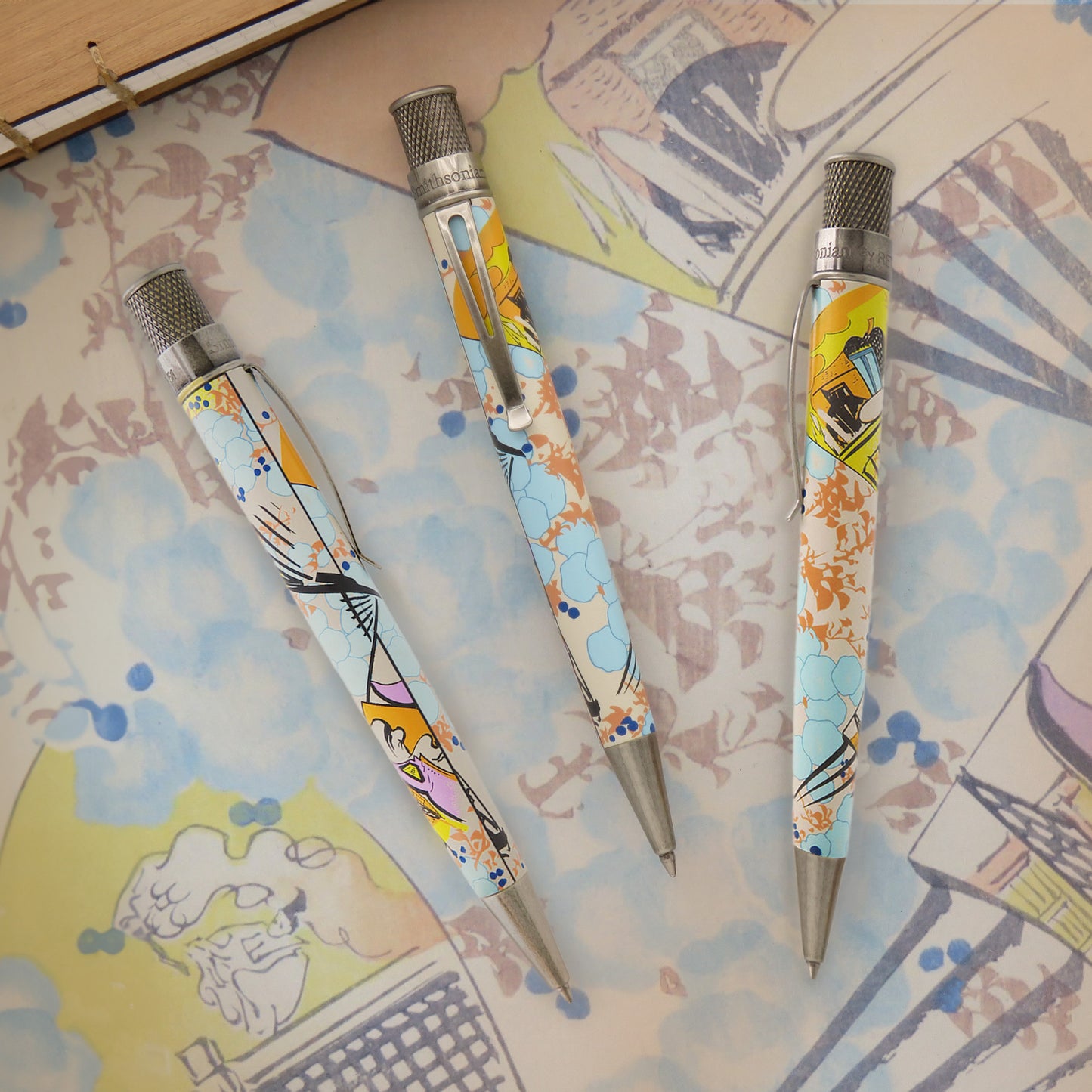 Retro 51 Tornado Smithsonian Collection Rollerball Pen - Bijutsukai