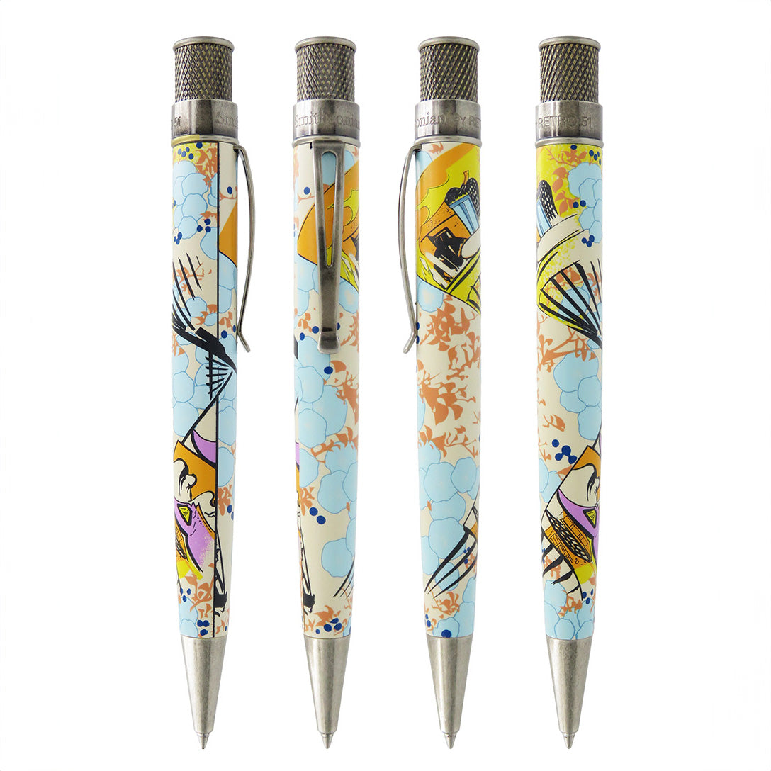 Retro 51 Tornado Smithsonian Collection Rollerball Pen - Bijutsukai