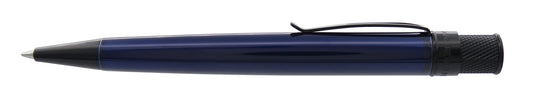 Retro 51 Tornado Stealth Lacquer Rollerball Pen - Blue Black( NEW )