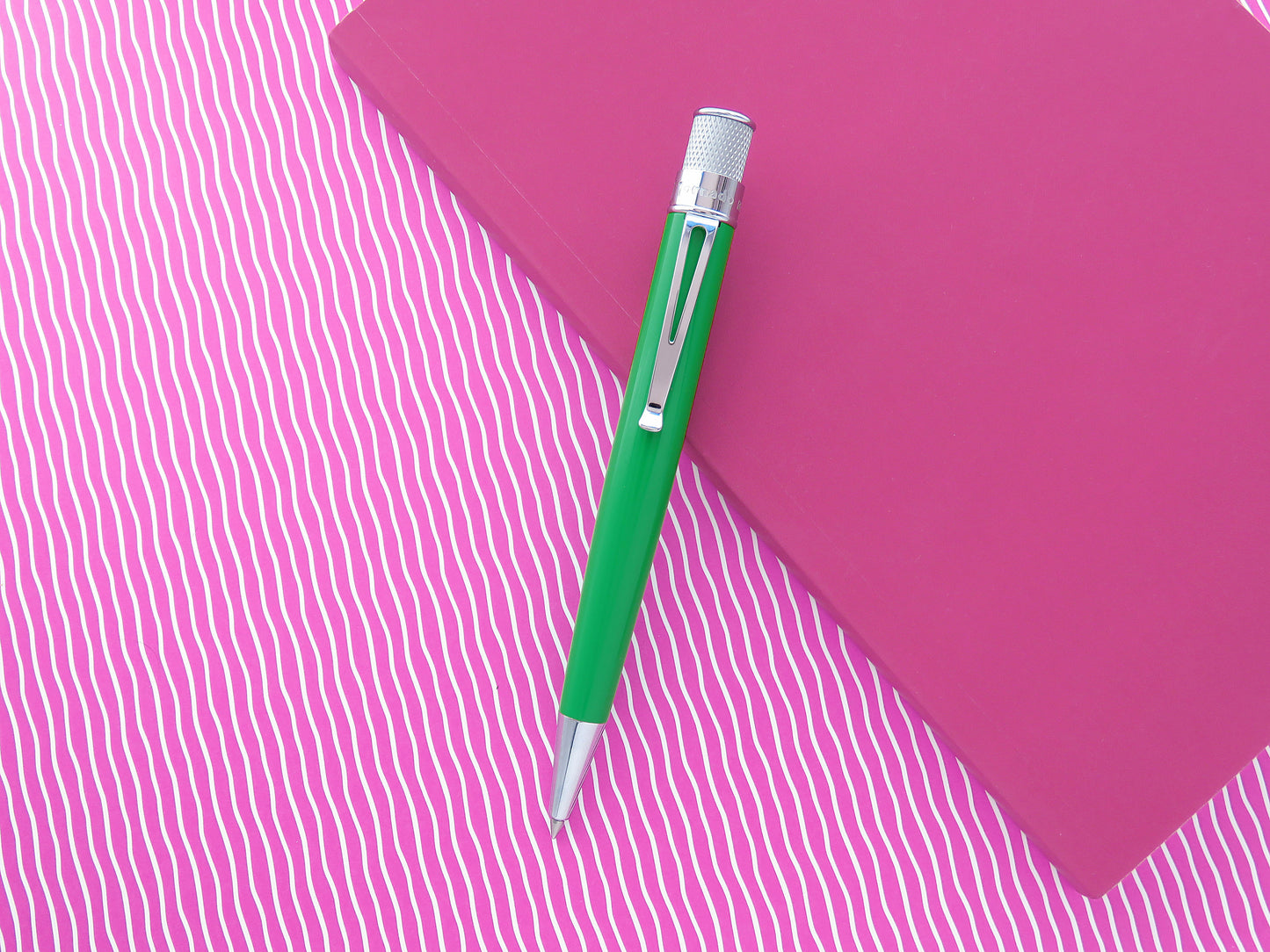 Retro 51 Tornado ColorWave Collection Rollerball Pen - Go Green