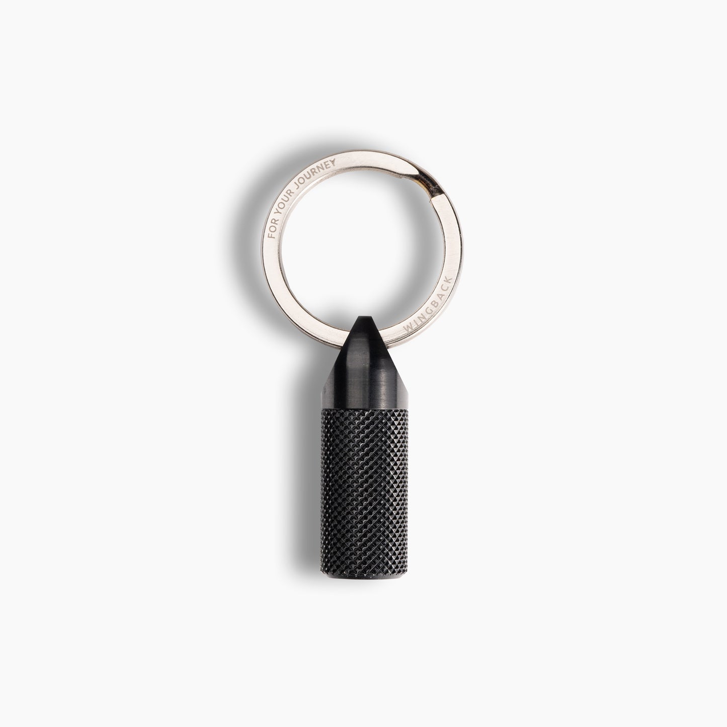 Wingback Key Cache - Black Steel