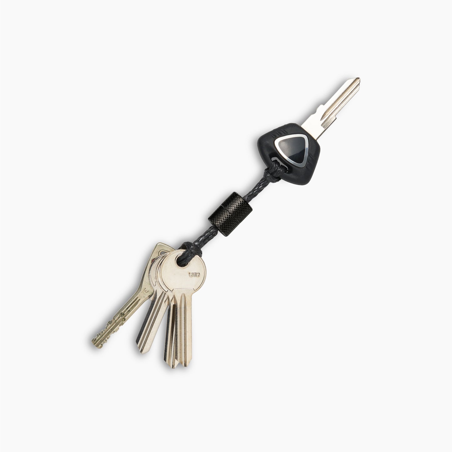 Wingback Key Loop - Black Steel
