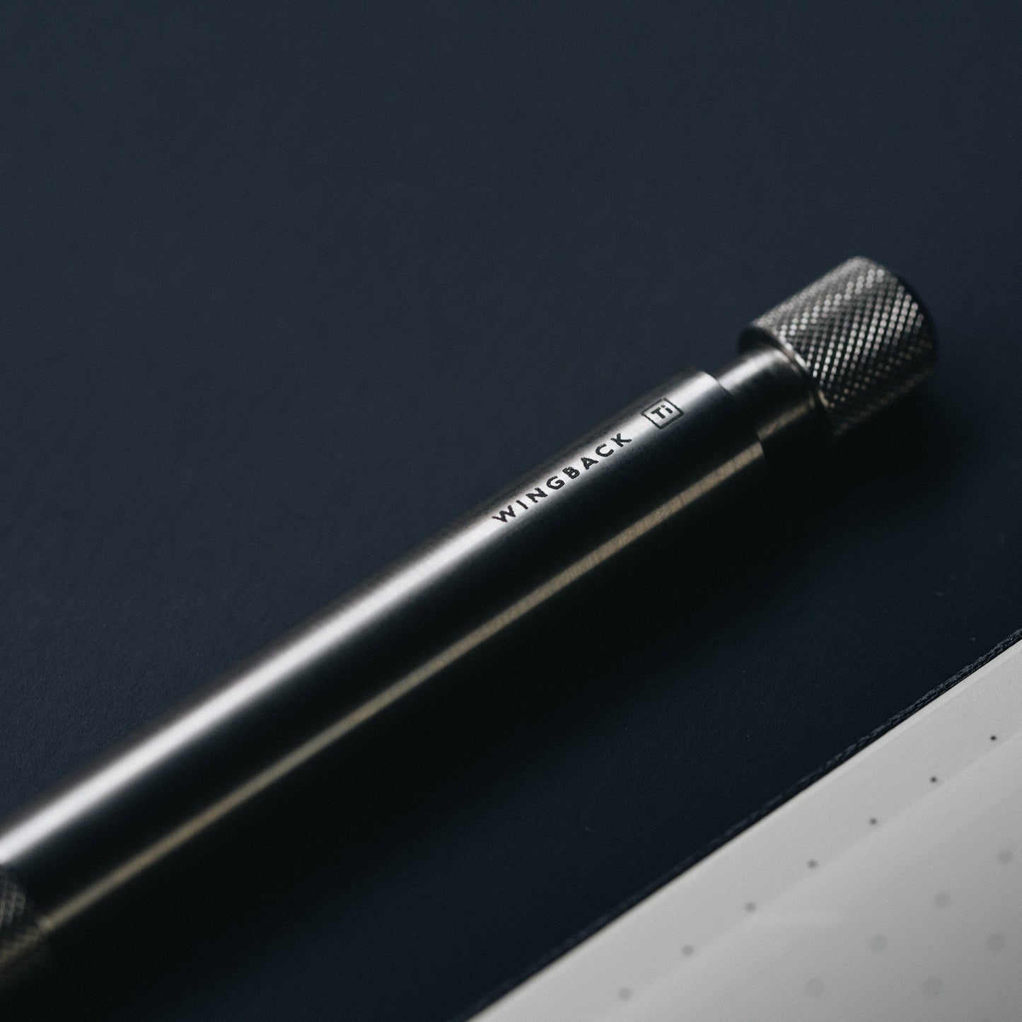 Wingback Mechanical Pen - Titanium