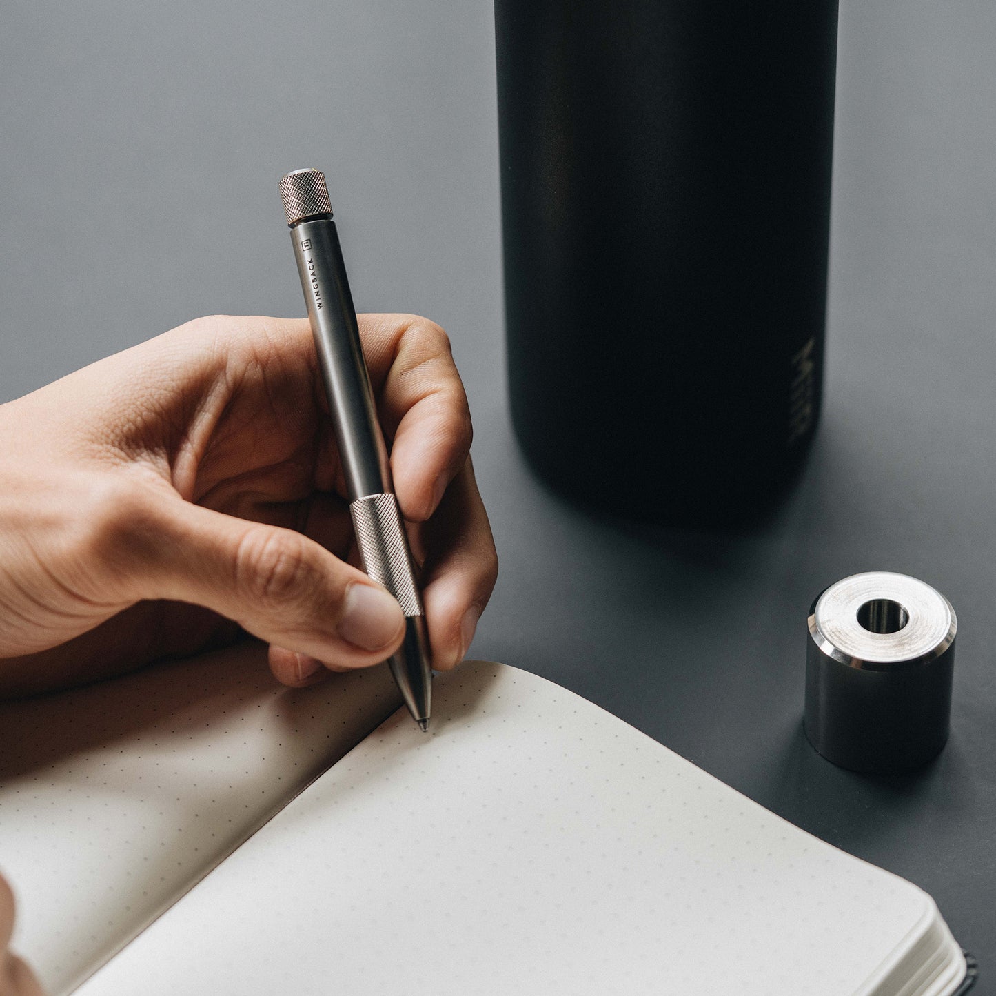 Wingback Mechanical Pen - Titanium