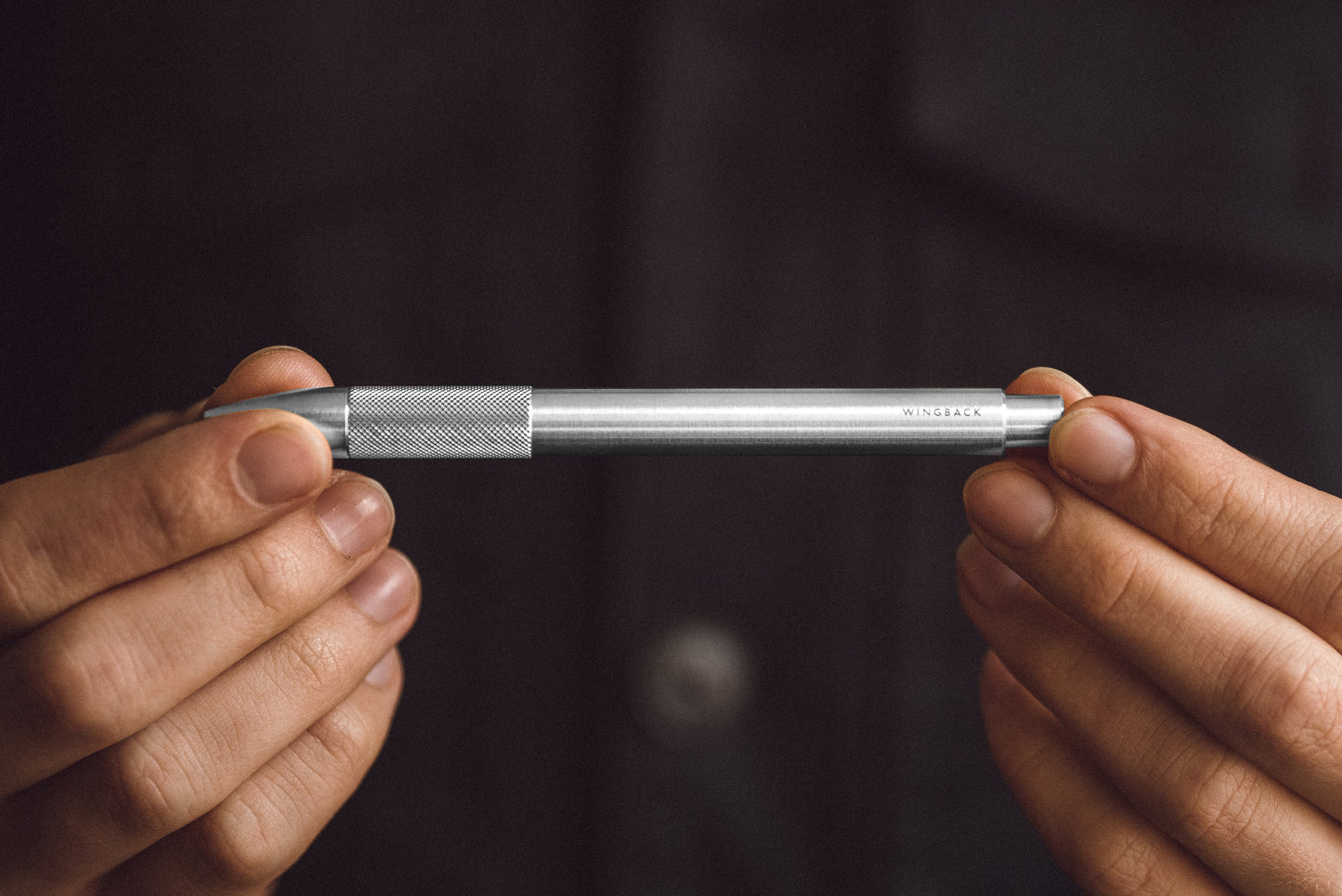 Wingback Mechanical Pencil - Steel