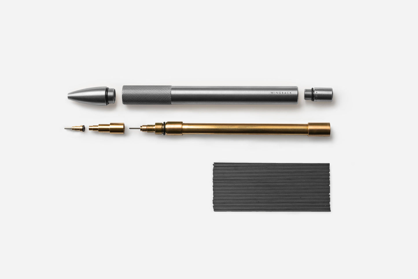 Wingback Mechanical Pencil - Steel