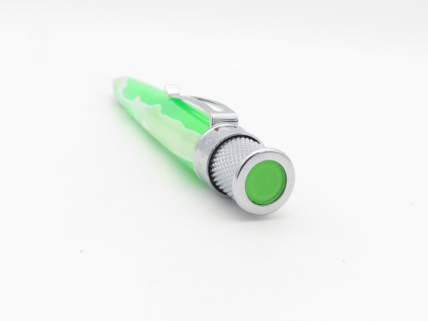 Tornado™ Cosmic Swirl - Green & White Acrylic