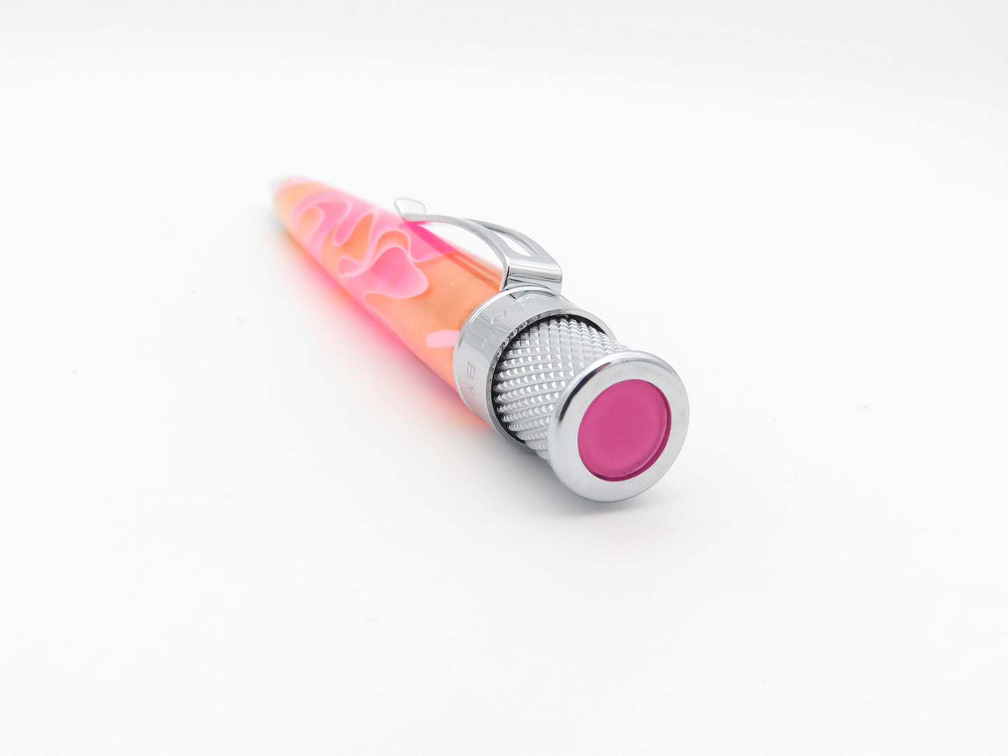 Tornado™ Cosmic Swirl - Pink & Orange Acrylic