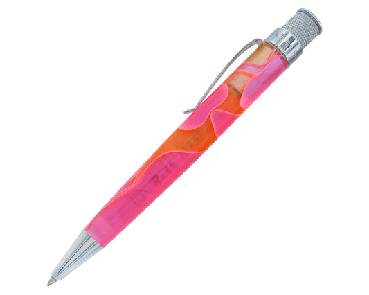 Tornado™ Cosmic Swirl - Pink & Orange Acrylic