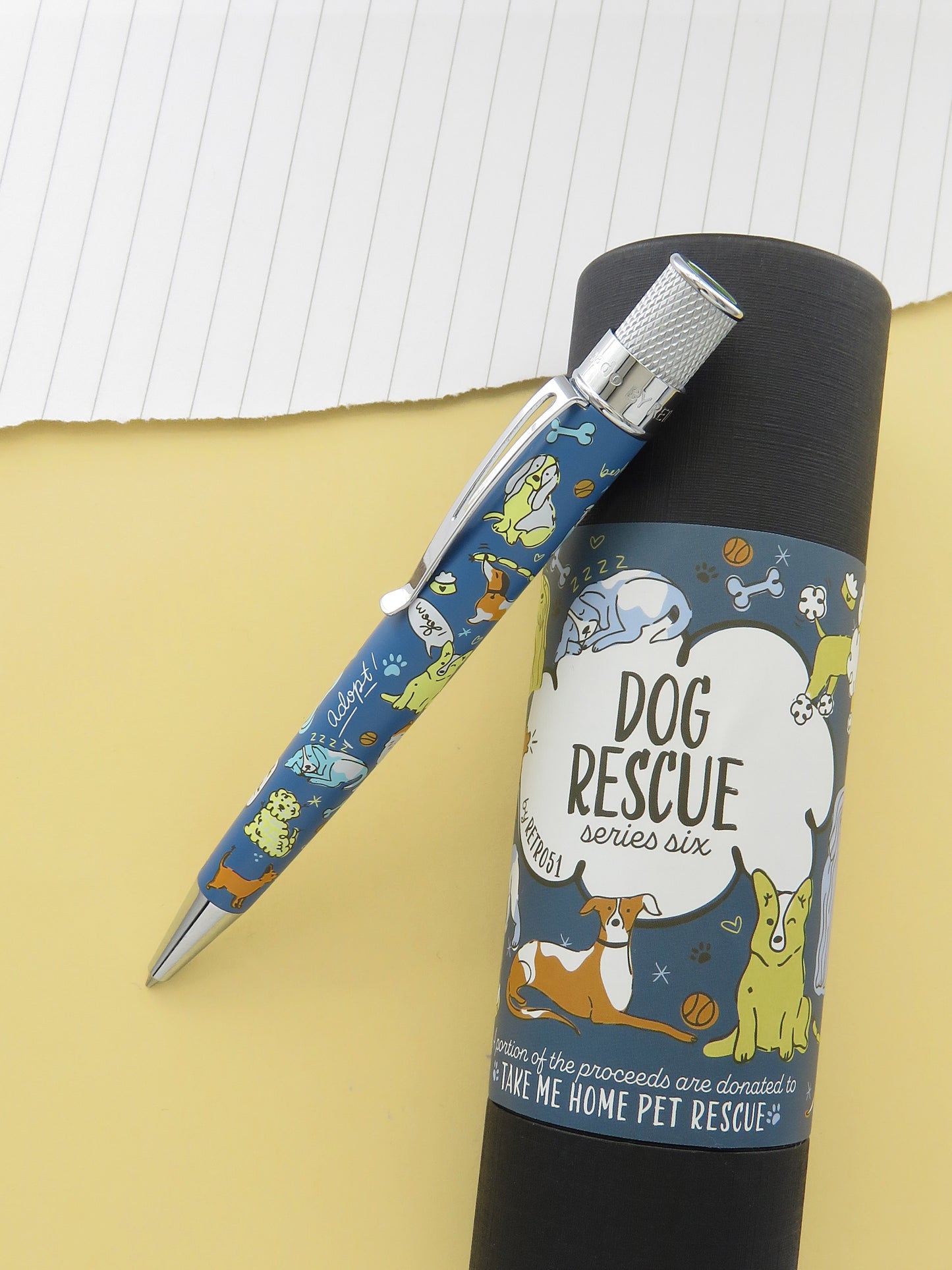 Retro 51 Tornado Ballpoint Pen - Dog Rescue (Series 6)