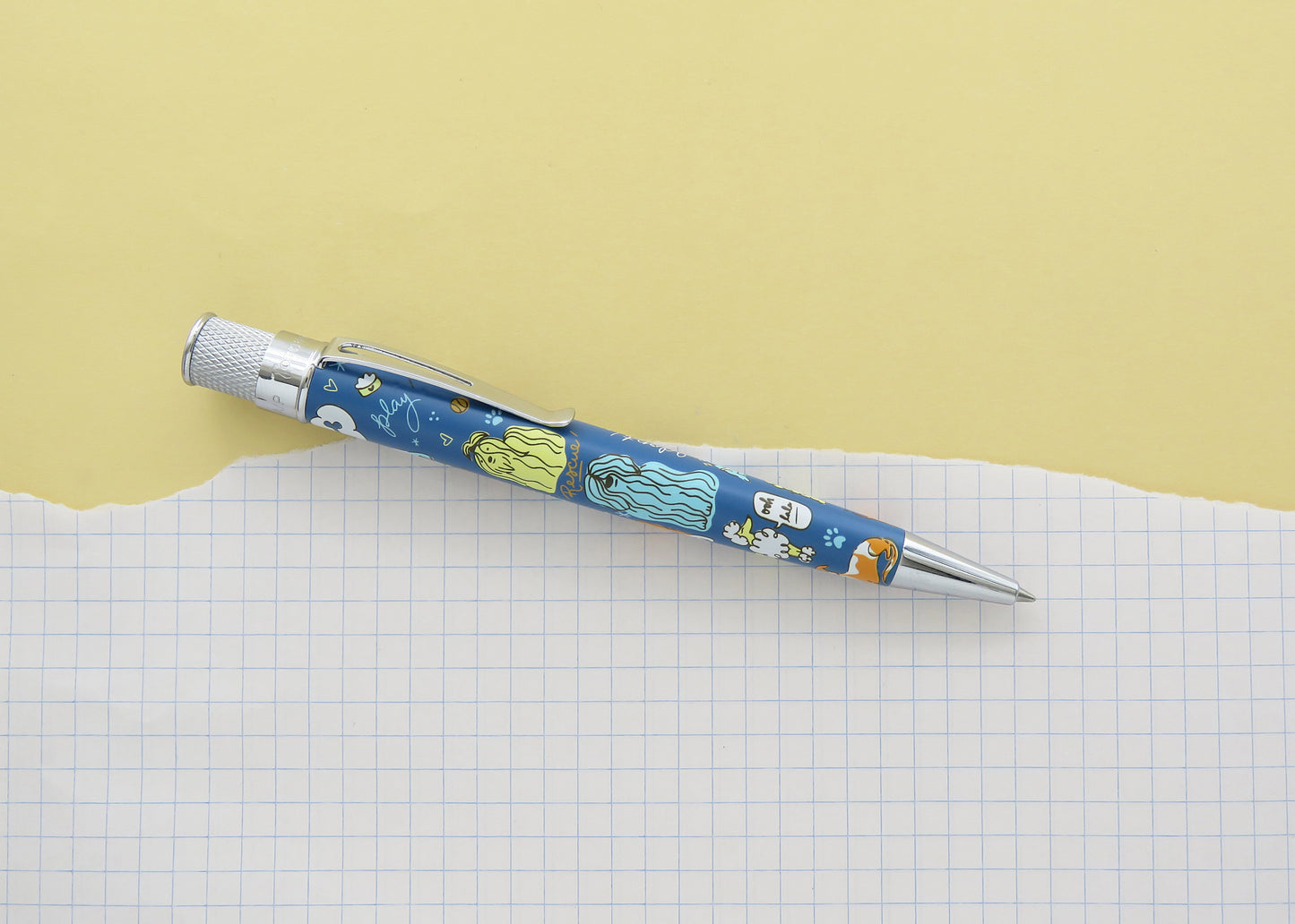 Retro 51 Tornado Ballpoint Pen - Dog Rescue (Series 6)