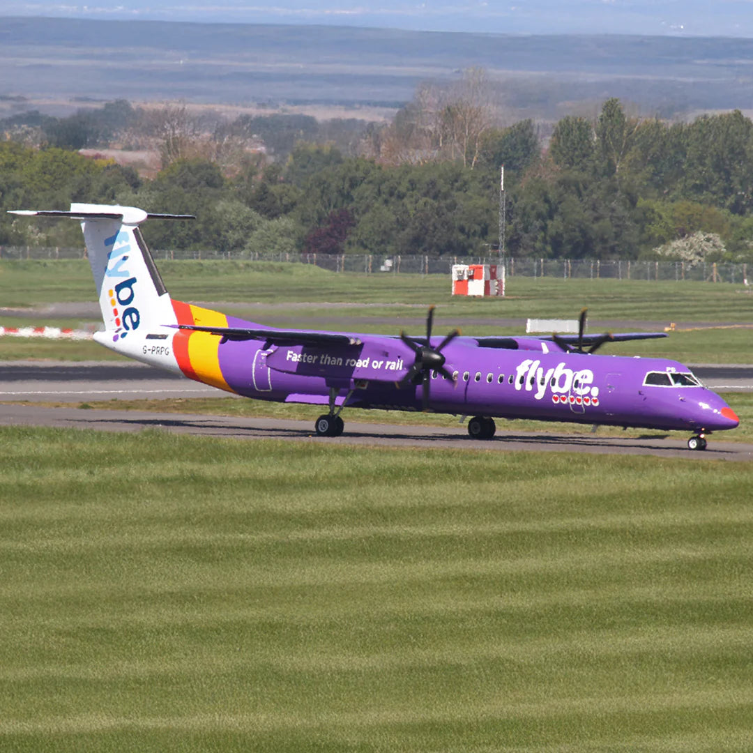 Flybe Dash 8 - G-PRPG - Purple