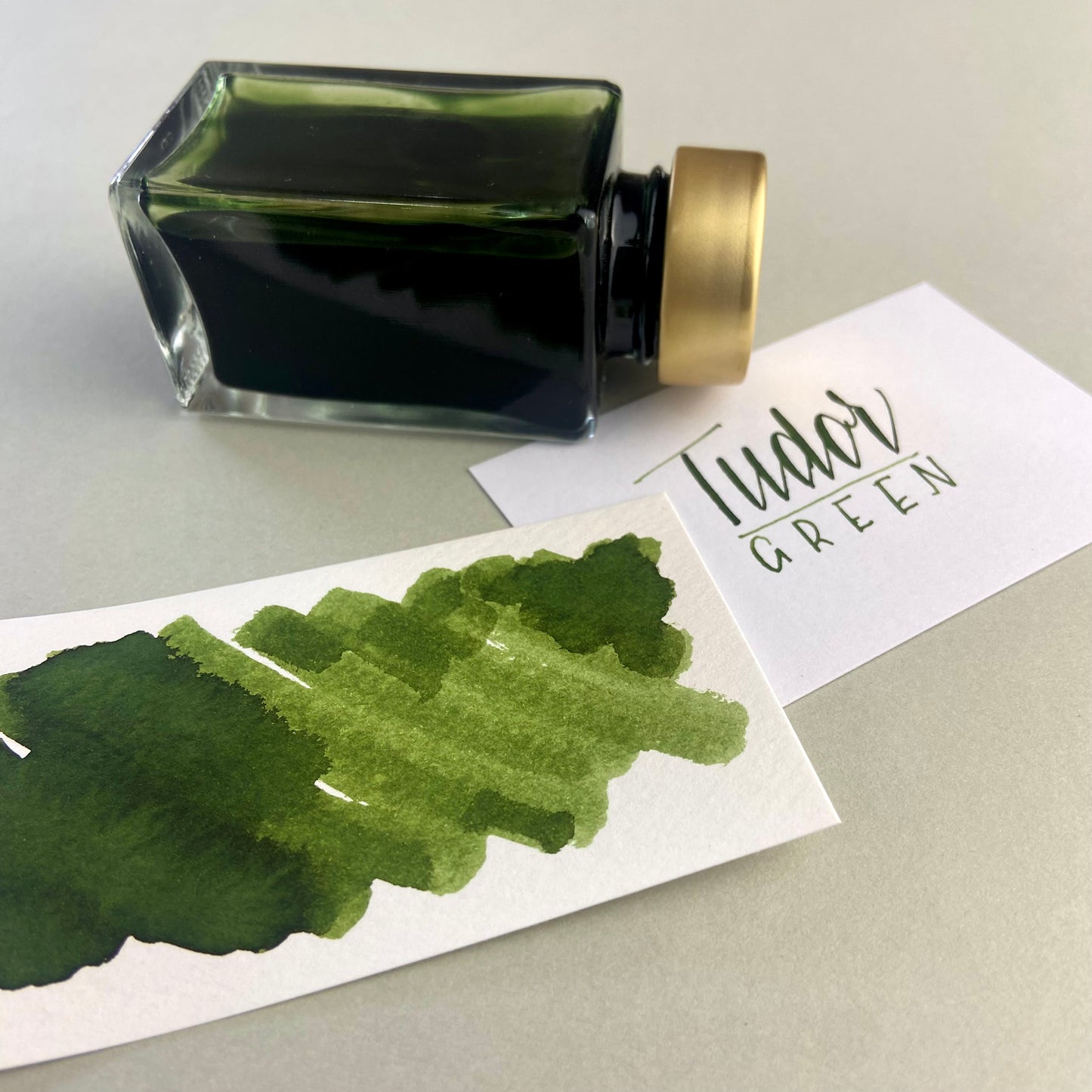Retro 51 x Mann Inc Bottled Ink - Tudor Green 50ml