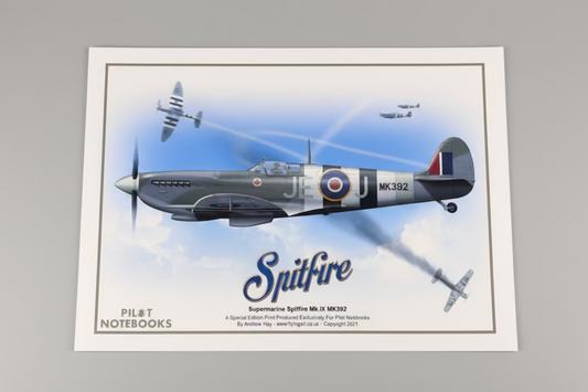Spitfire A3 Art Print