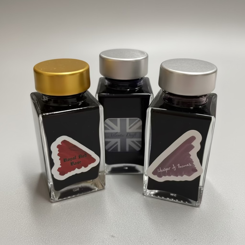 Mann Inc. Exclusive Fountain Pen Ink Artisan Trio – 50ml Bottles