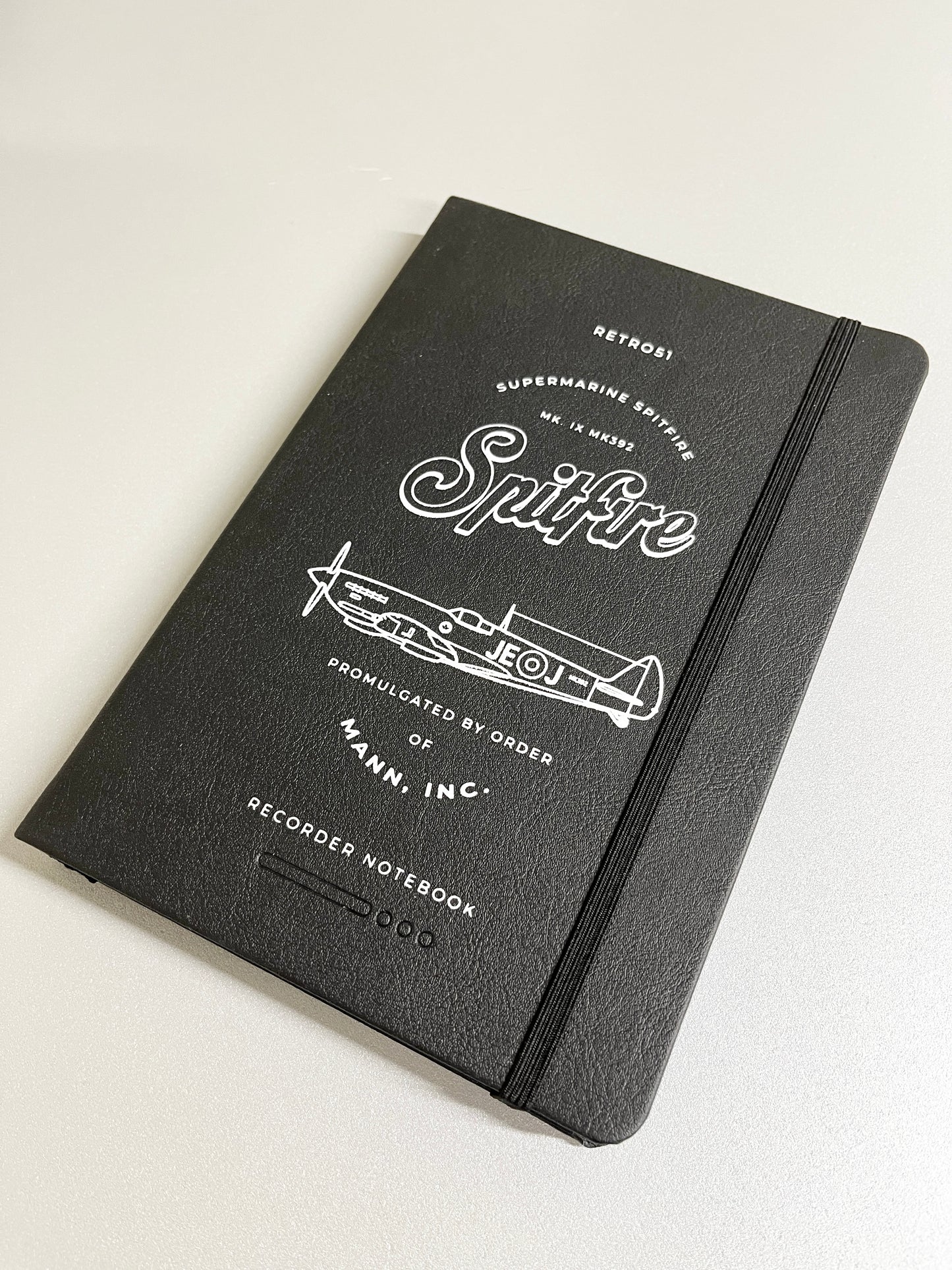 Endless Recorder Notebook - Spitfire Edition - Dotted Regalia Paper