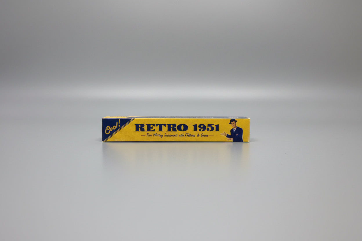Retro 51 Mann Inc "Archive Sale" - White Rollerball ( Old Style packaging )