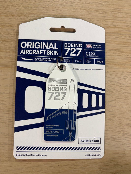 Boeing 727 - VP-CMO - Bi Colour