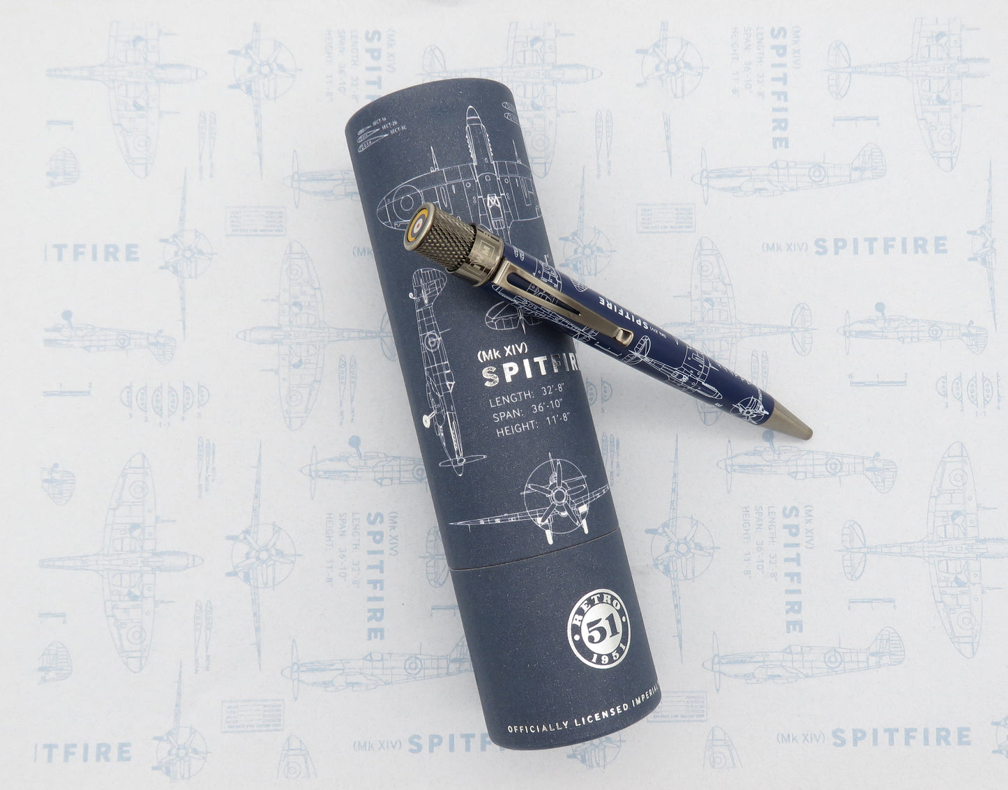 Retro 51 Tornado - IWM Spitfire Blueprint