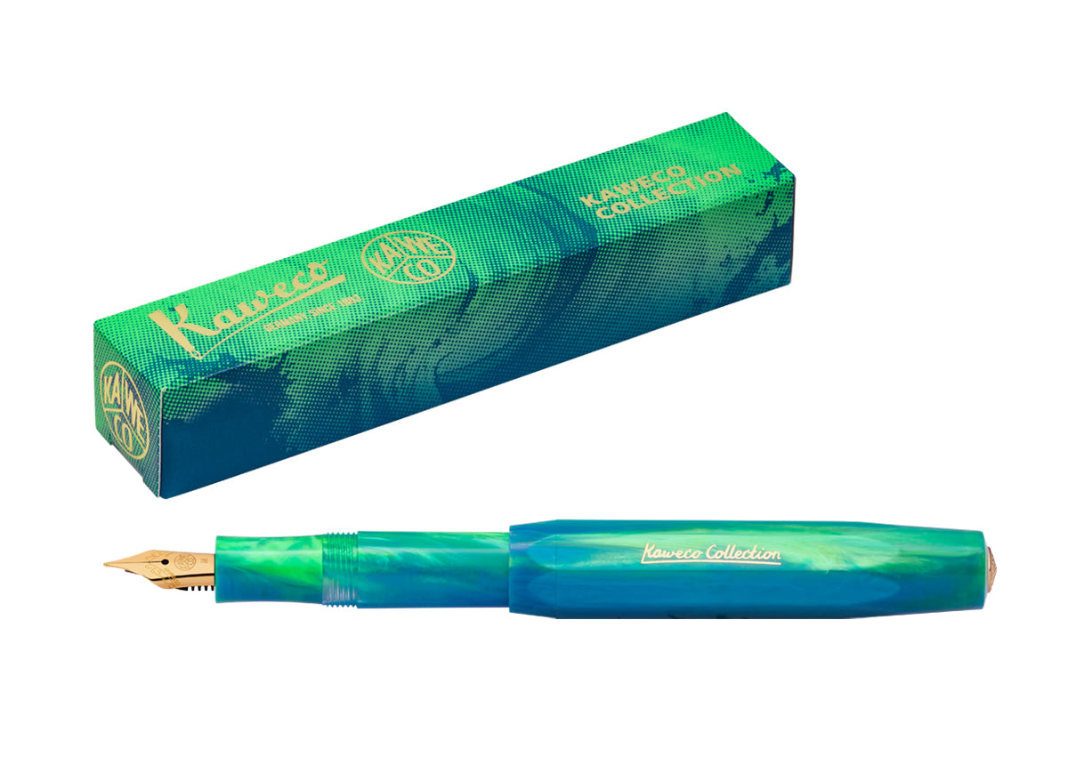 Kaweco Collection Fountain Pen - Marble Ocean
