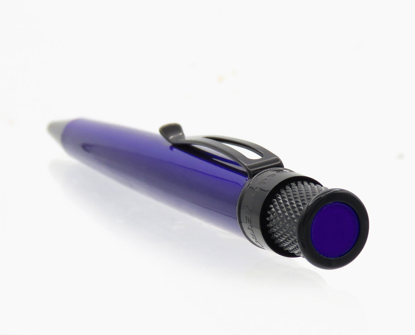 Retro 51 Tornado Stealth Lacquer Rollerball Pen - Midnight Purple