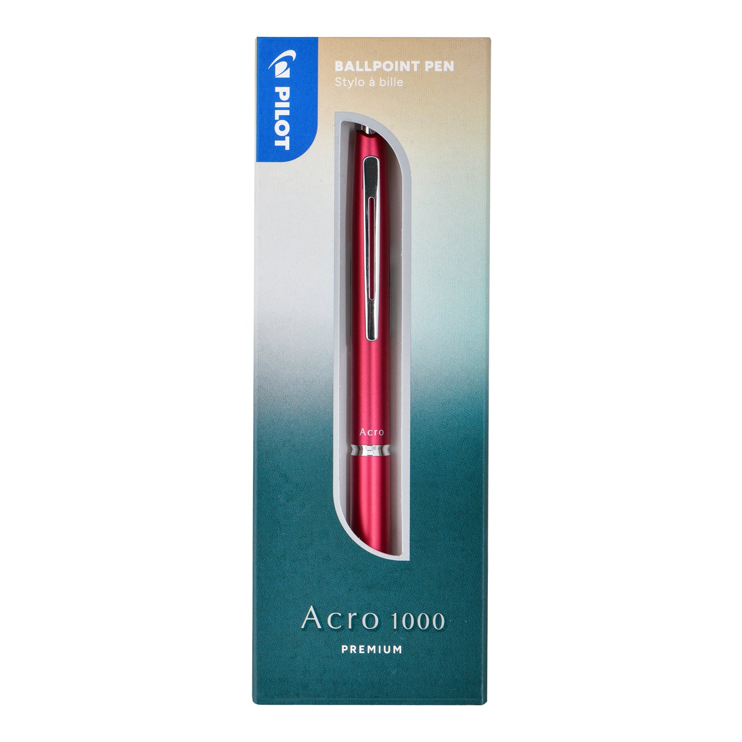 Pilot - Acro 1000 Ballpoint Pen - Coral Pink
