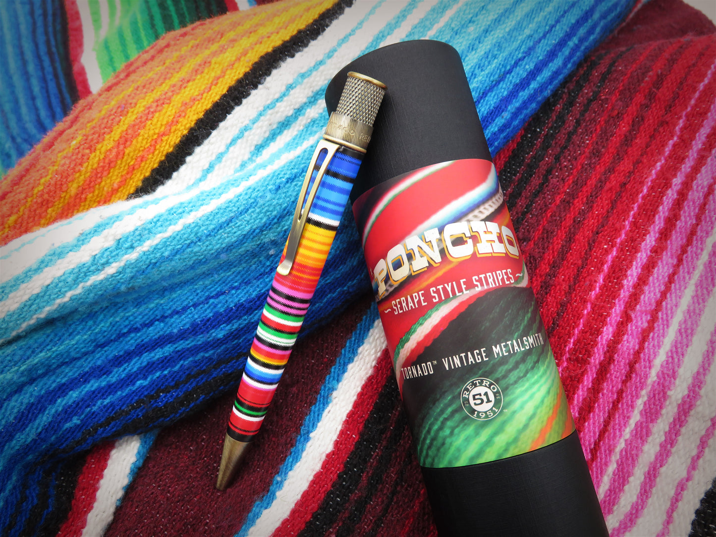 Retro 51 Tornado Vintage Metalsmith Rollerball- Poncho