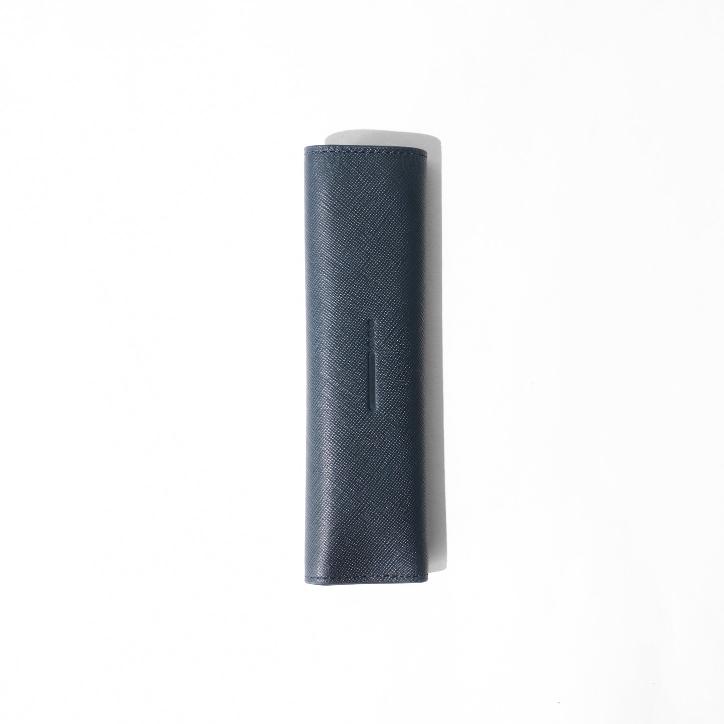 Endless Companion Saffiano Leather 1 Pen Pouch - Blue