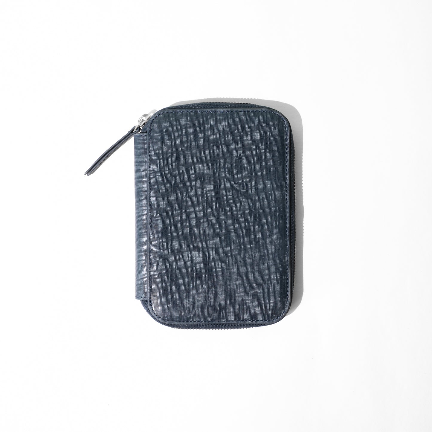 Endless Companion Saffiano Leather 5 Pen Pouch - Blue