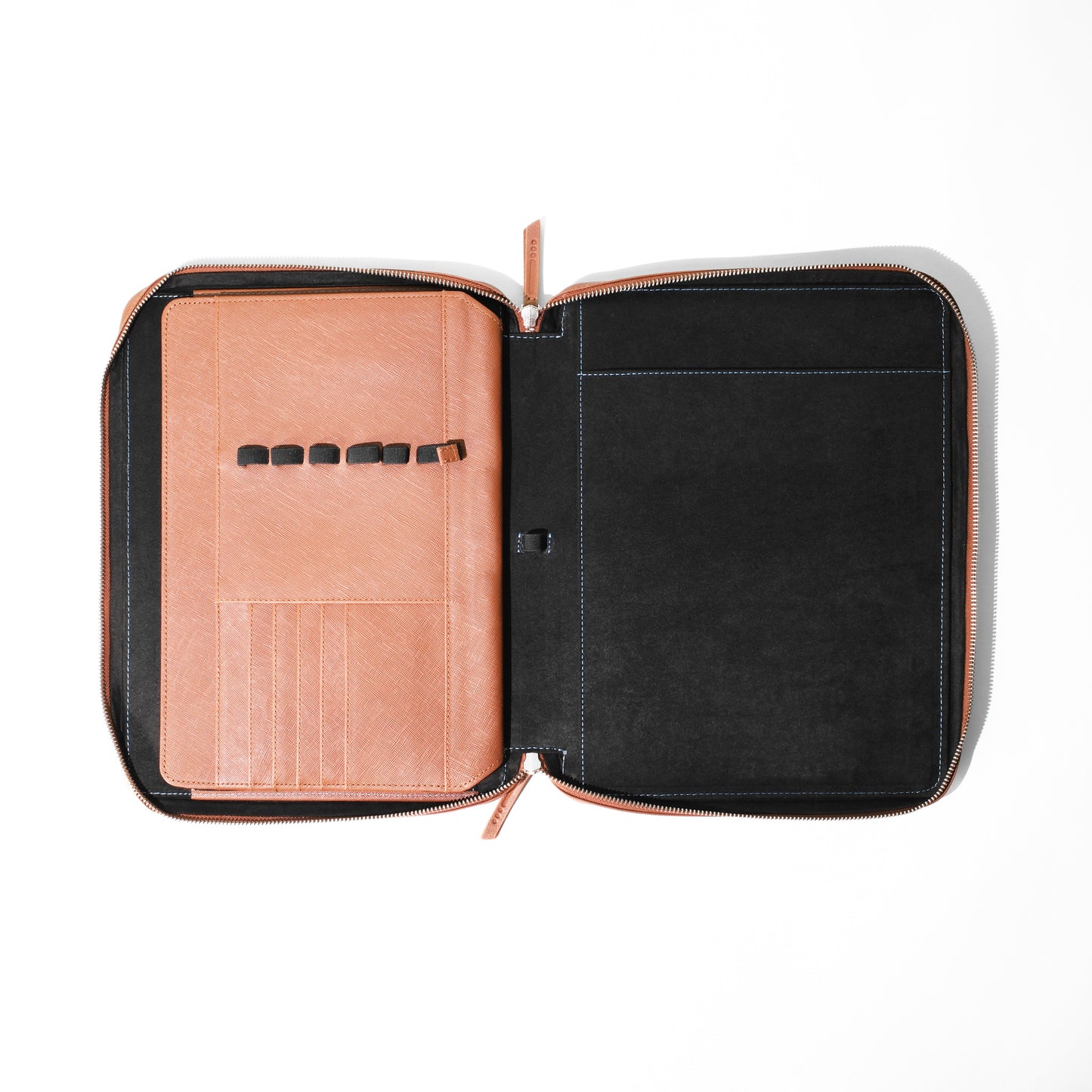 Endless Saffiano Leather Folio - Brown A4