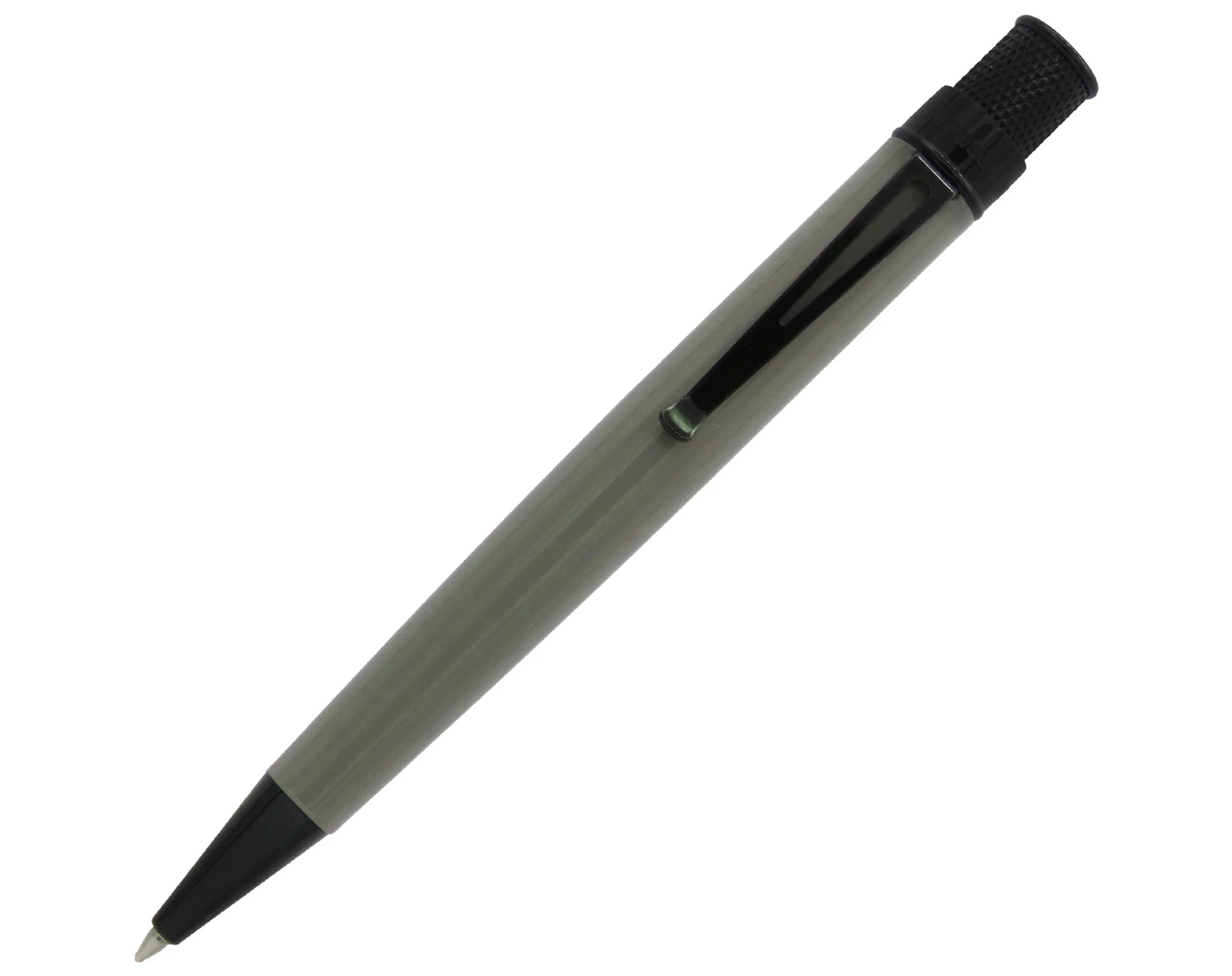 Retro 51 Tornado Stealth Lacquer Rollerball Pen - Nardo Gray