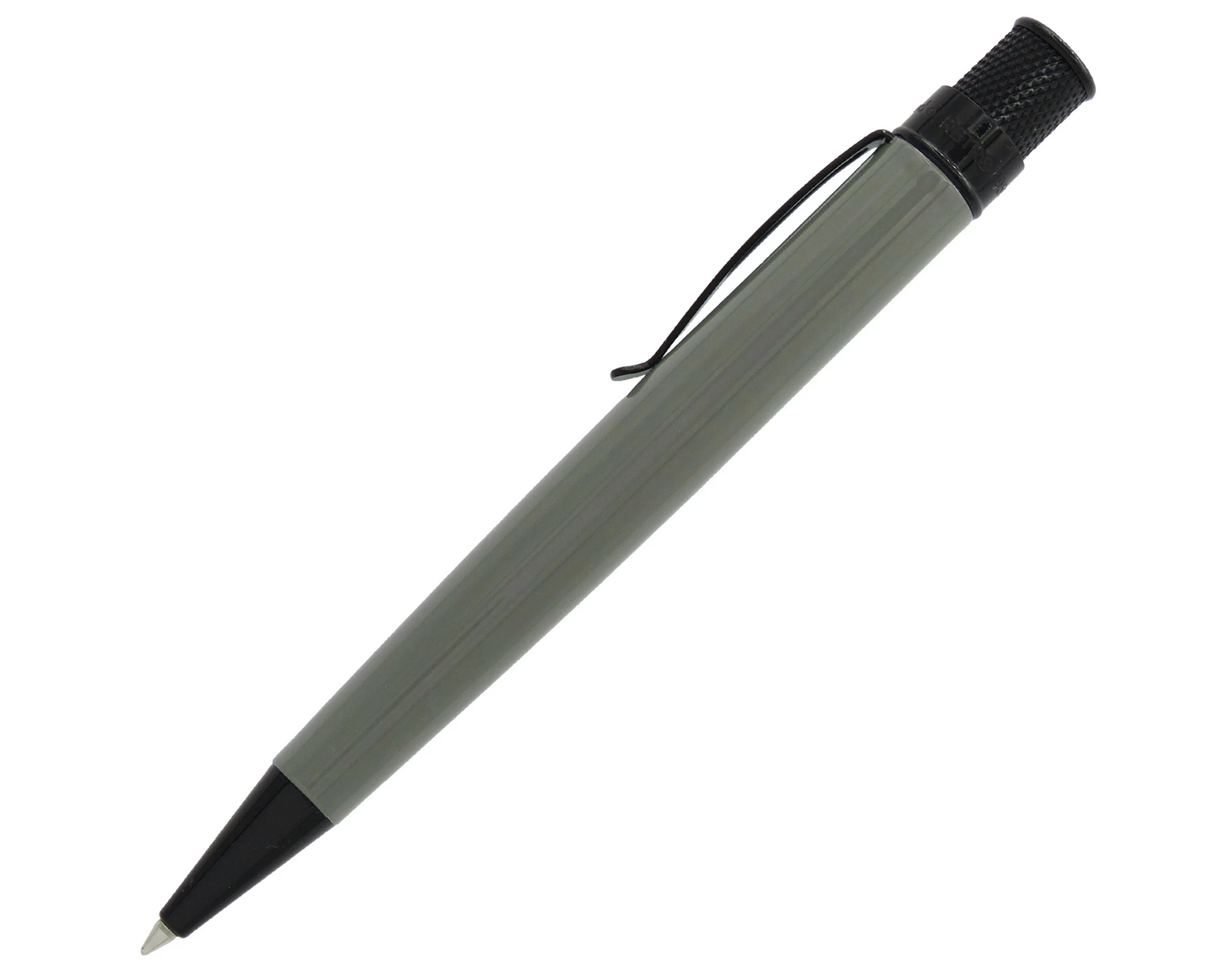 Retro 51 Tornado Stealth Lacquer Rollerball Pen - Nardo Gray