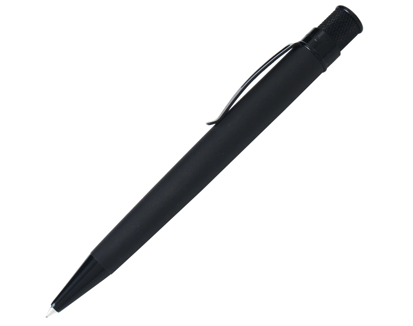 Retro 51 Tornado Deluxe Rollerball Pen - Black Stealth