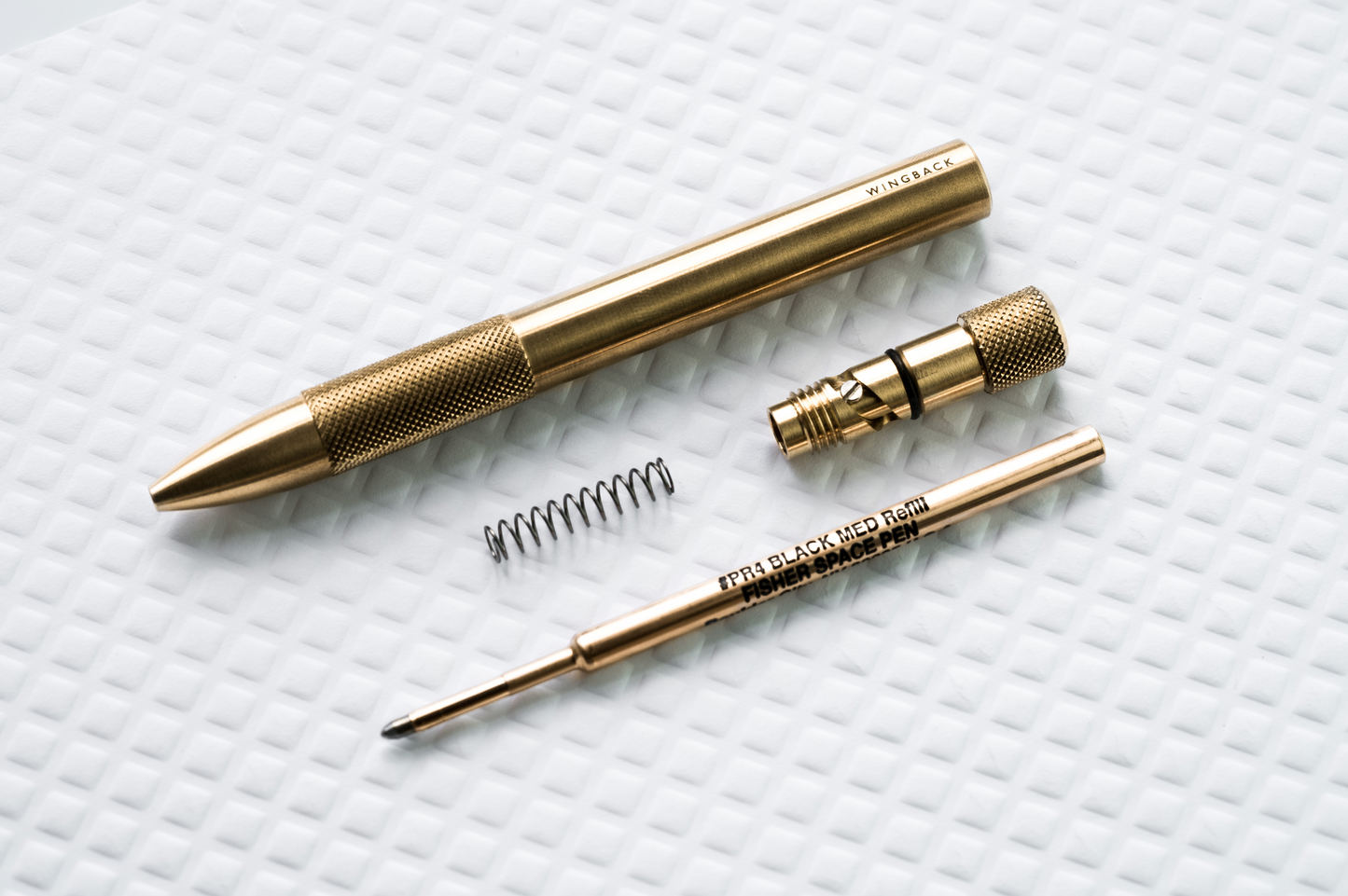 Wingback Mechanical Pen - Brass
