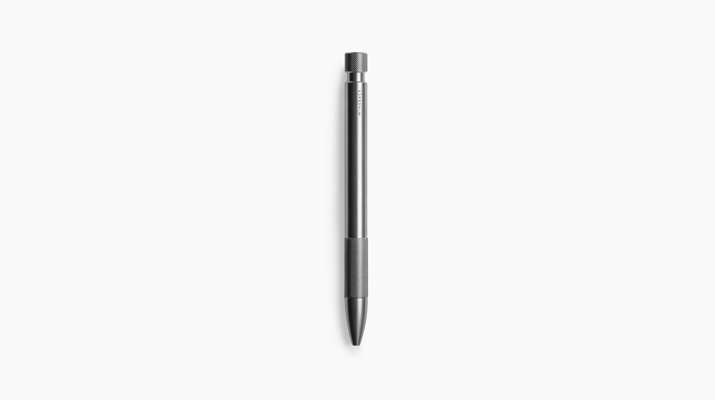 Wingback Mechanical Pen - Steel