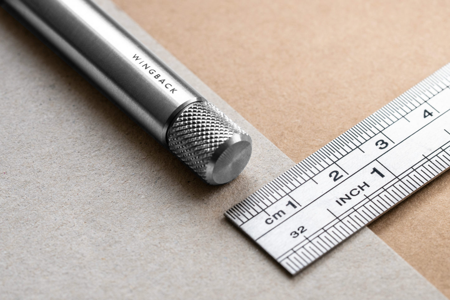 Wingback Mechanical Pen - Steel