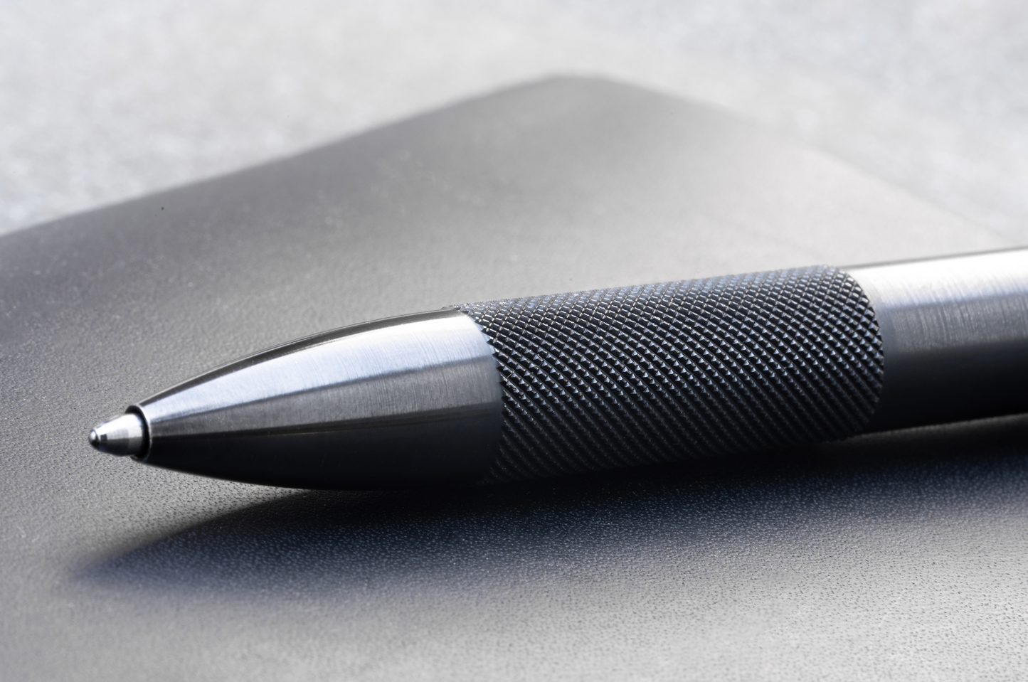 Wingback Mechanical Pen - Black Steel