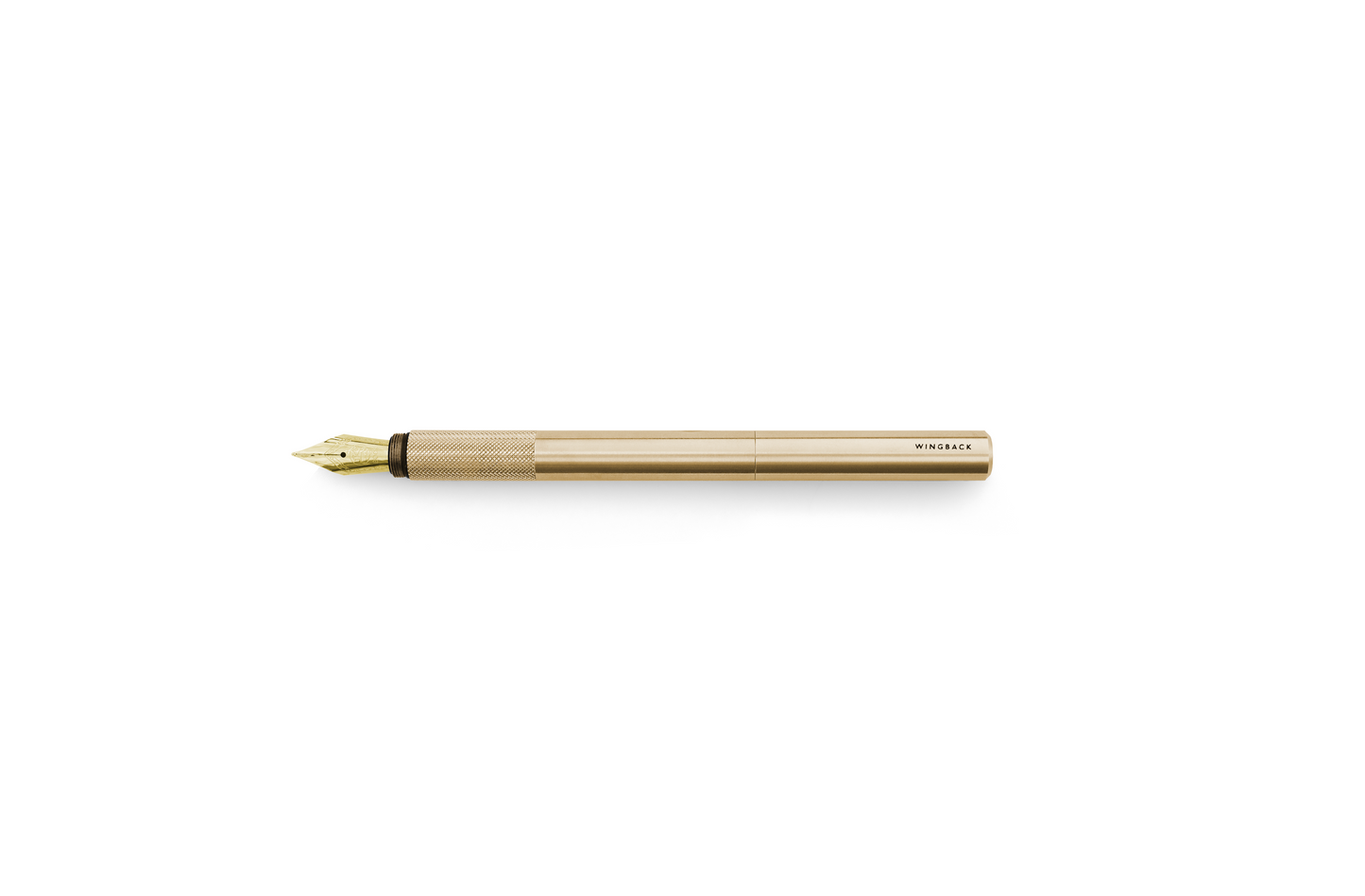 Wingback Fountain Pen - Brass