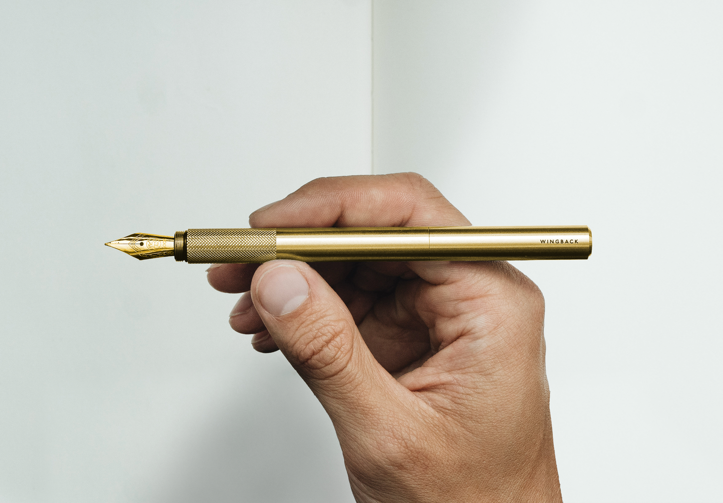 Wingback Fountain Pen - Brass