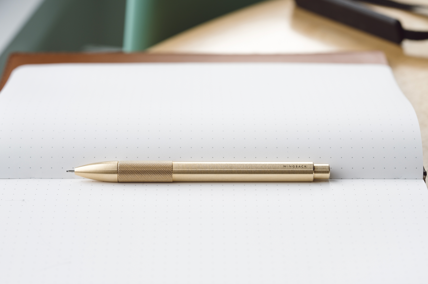 Wingback Mechanical Pencil - Brass