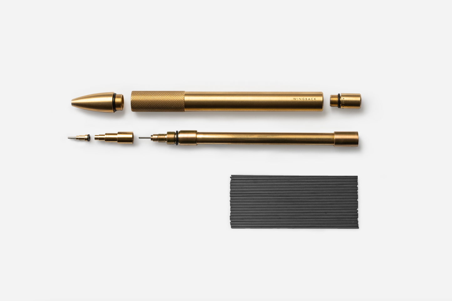 Wingback Mechanical Pencil - Brass