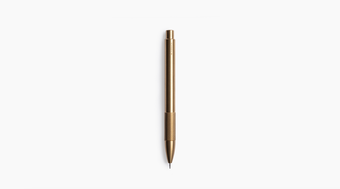 Wingback Mechanical Pencil - Brass