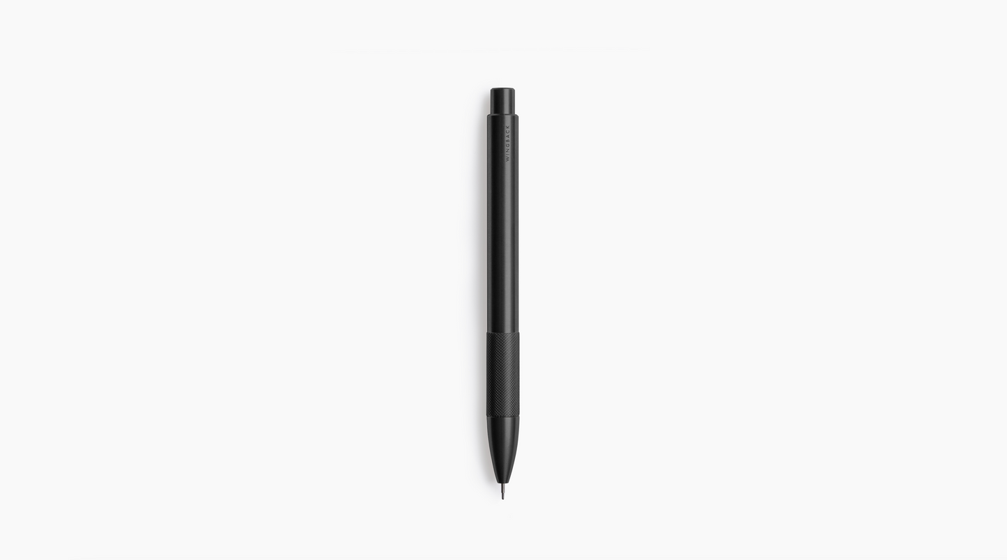 Wingback Mechanical Pencil - Black Steel