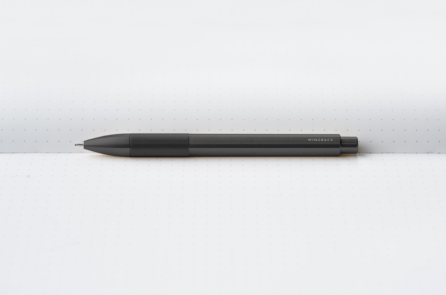 Wingback Mechanical Pencil - Black Steel