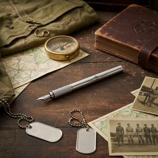 Wingback Fountain Pen - Spitfire (Mann Inc Exclusive)