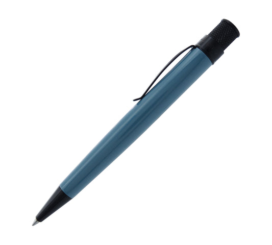 Retro 51 Tornado Stealth Lacquer Rollerball Pen - Slate Blue