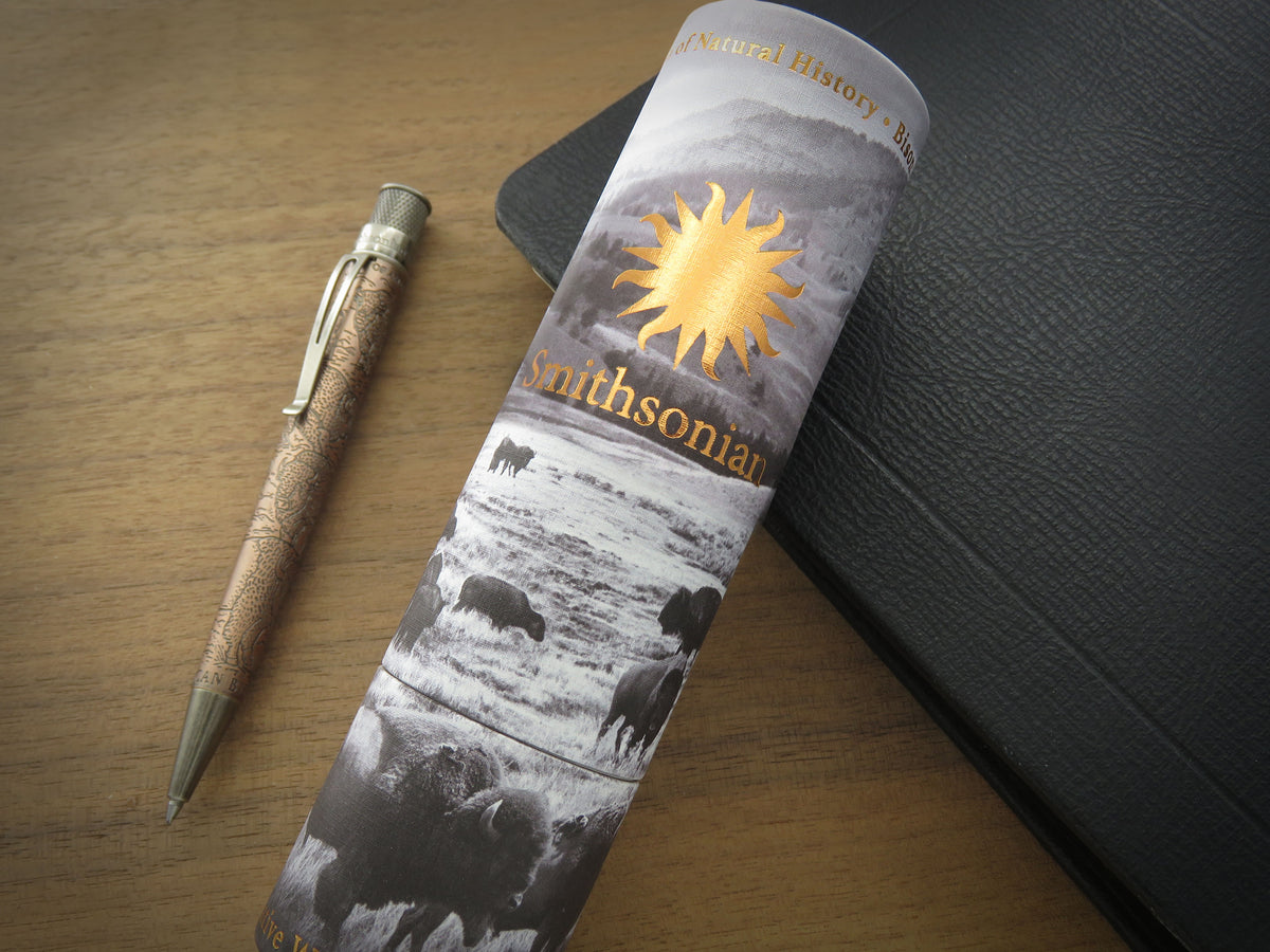 Retro 51 Tornado Smithsonian Collection Rollerball Pen - Bison Strong