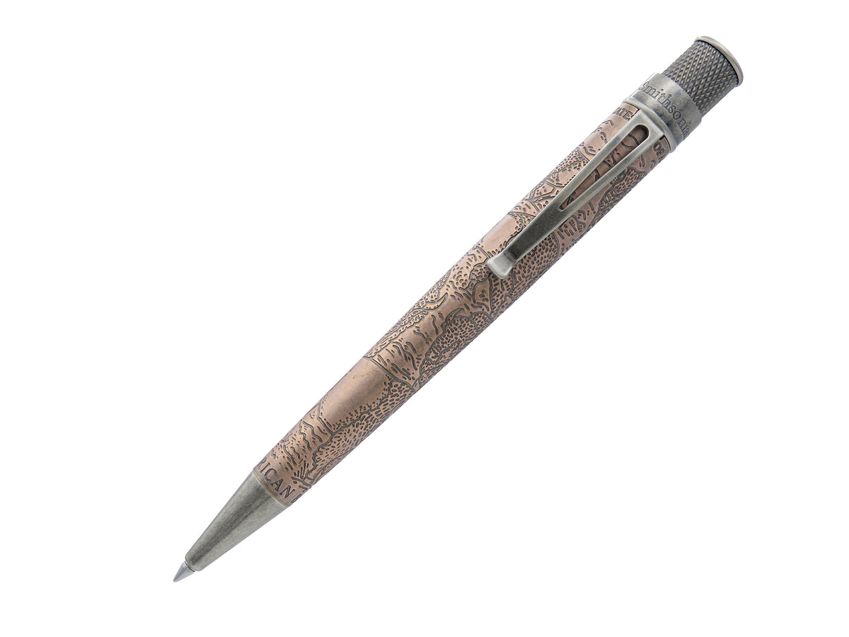 Retro 51 Tornado Smithsonian Collection Rollerball Pen - Bison Strong