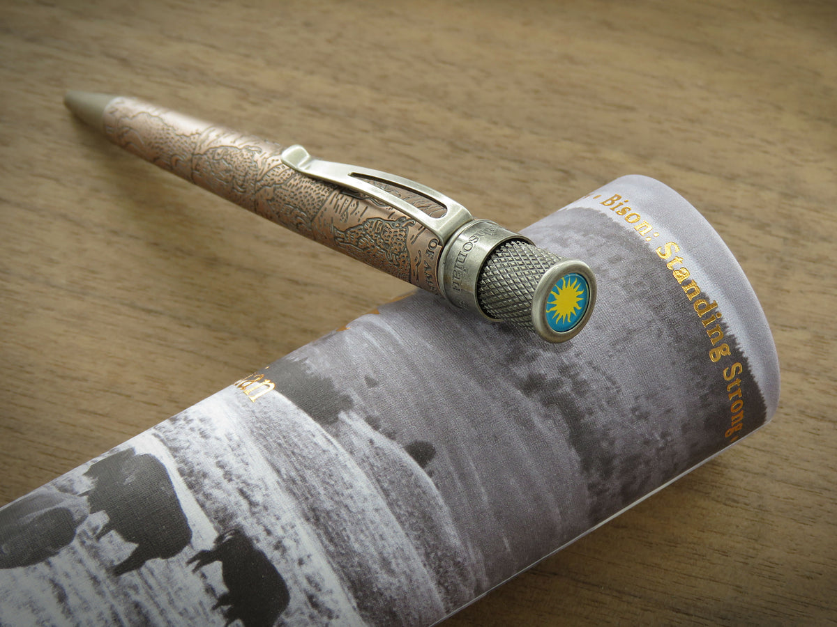 Retro 51 Tornado Smithsonian Collection Rollerball Pen - Bison Strong