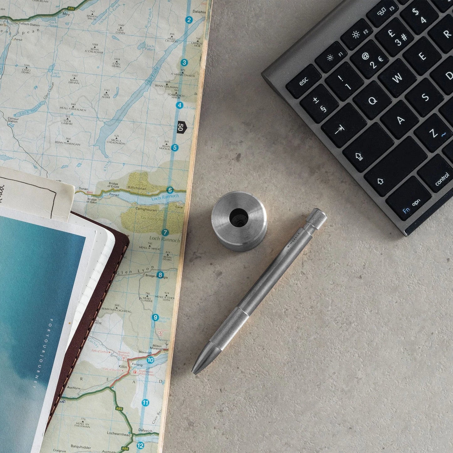 Wingback Pen/Pencil Holder - Steel